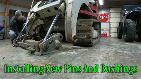 international skid steer arm pivot pin replacement|Replacing Pins and Bushings on a Skid Steer/Track Loader.